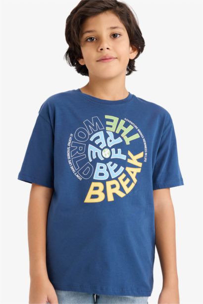 تي شيرت ولادي نص ردن قصة عادية