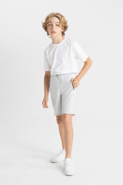 Boy Regular Fit Sweatshirt Shorts