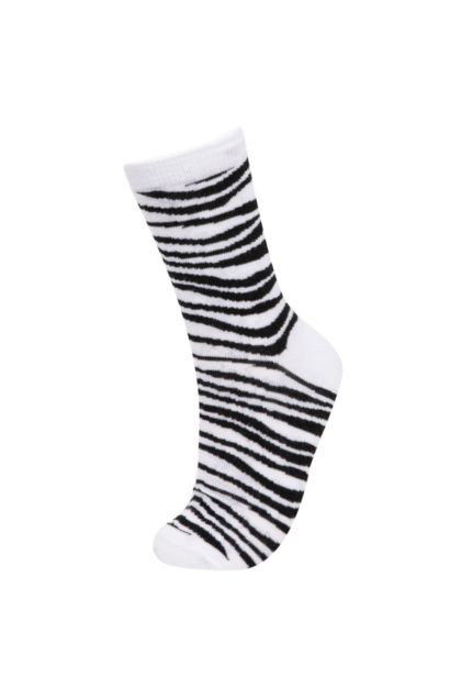Lot de 3 paires de chaussettes longues en coton pour femme