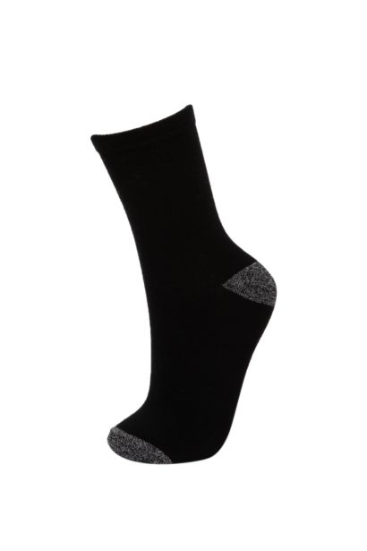 جوارب طويلة نسائية من قطن - 3 قطع