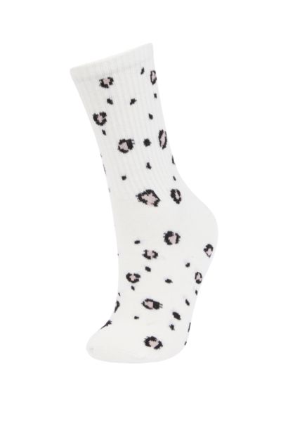 Woman 3 Piece Cotton Long Socks