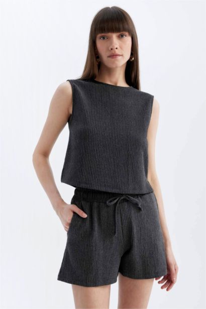 Regular Fit Normal Waist Regular Hem Shorts