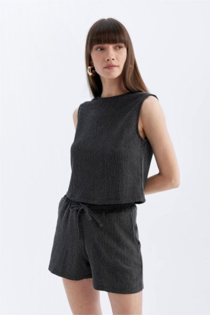 Regular Fit Normal Waist Regular Hem Shorts