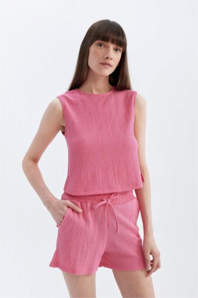 Regular Fit Normal Waist Regular Hem Shorts