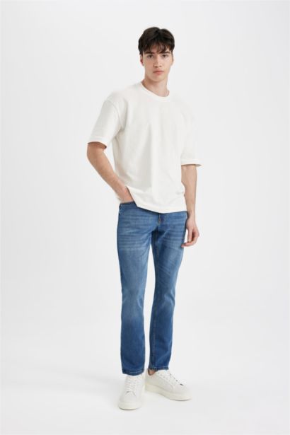 Jean Coupe slim à taille normale