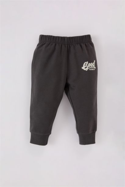 Baby Boy Printed Sweatshirt Sweatpants 2 Piece Set