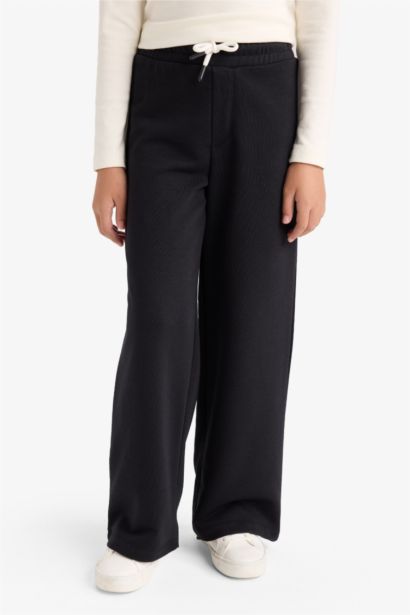 Pantalon Sweatpants large basique pour Fille