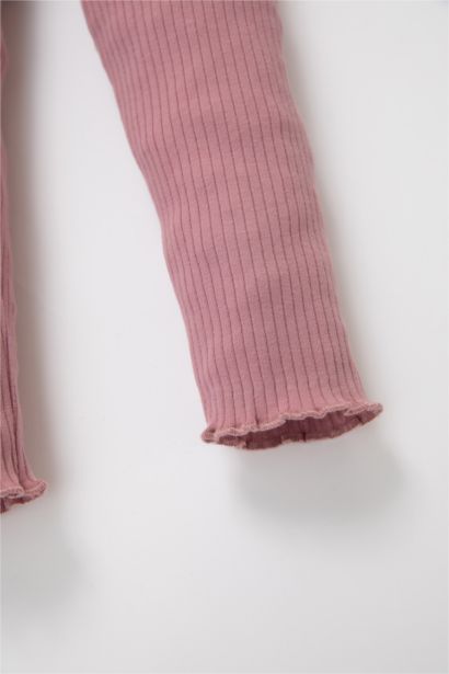 سروال ليجنج بناتي قصة عادية مضلع برجل عادية