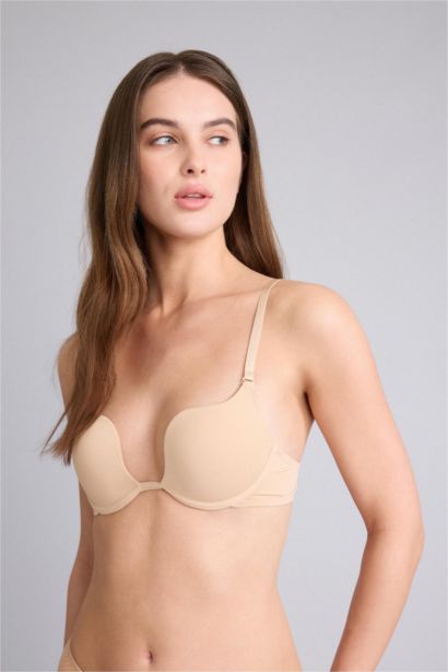 Fall in Love с чашечками с пуш-апом наполовину С косточками бюстгальтер