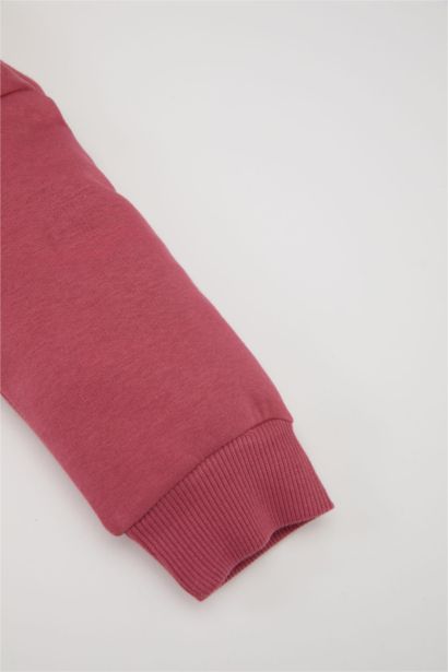 Girl Baby Printed Sweatshirt Sweatpants 2 Piece Set