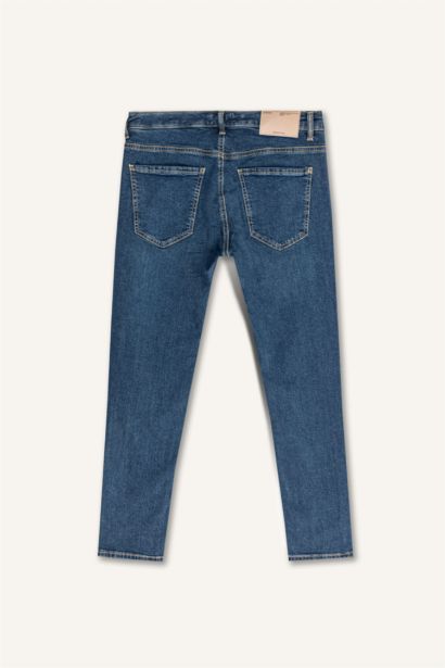Jean Coupe skinny à taille normale et jambe étroites