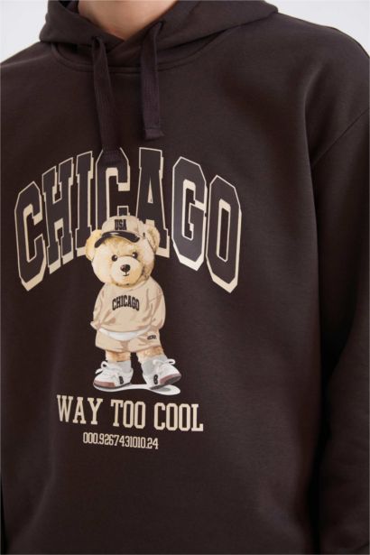 Boxy Fit Long Sleeve Sweatshirt