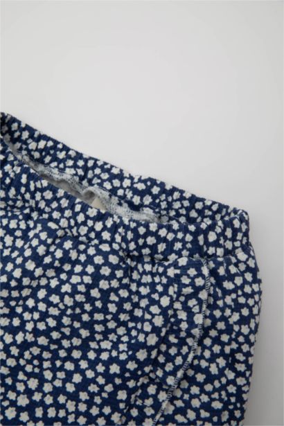 Шорты с цветочным принтом для малышей девочек