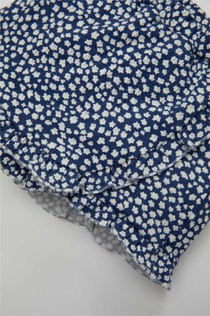 Шорты с цветочным принтом для малышей девочек