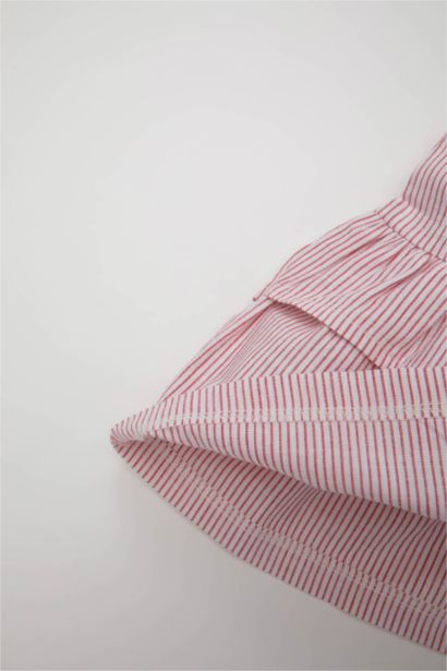 Baby Girl Strappy Linen Look Blouse