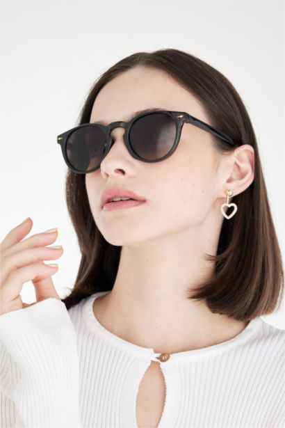 Kadın Yuvarlak Güneş Gözlüğü