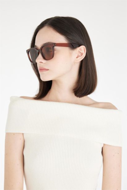 Kadın Yuvarlak Güneş Gözlüğü