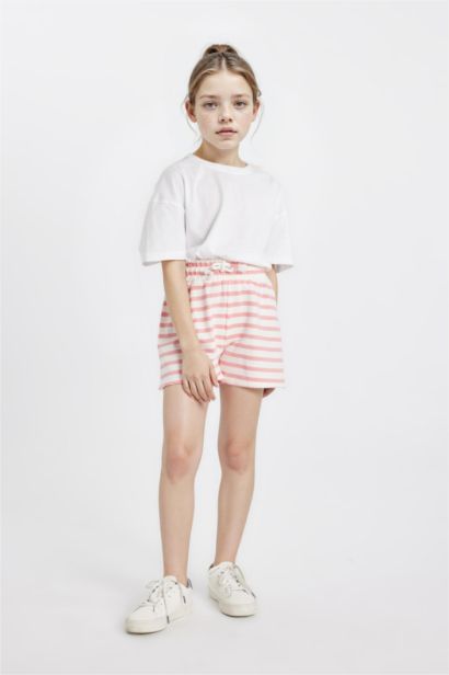 Girl Striped Shorts