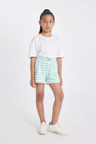 Girl Striped Shorts