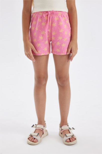 Girl Patterned Shorts