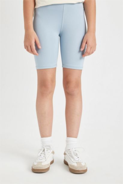 بنطلون ليجن بناتي بايكر مضلع