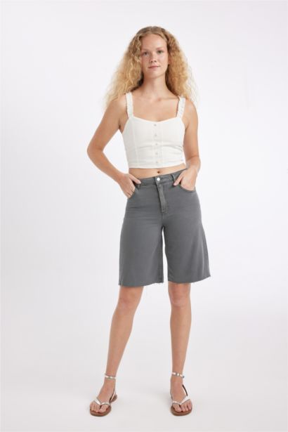 V-Neck Sleeveless Blouse