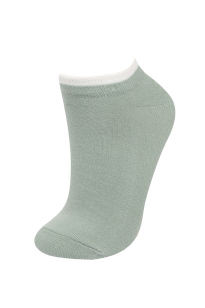 شرابات قصيرة حريمي قطن بطباعة - 3 قطع