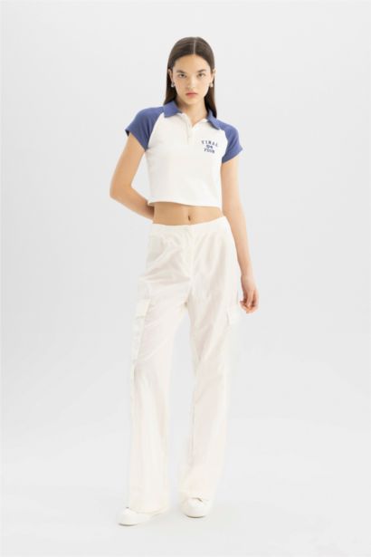 Fitted Printed Short Sleeve T-Shirt