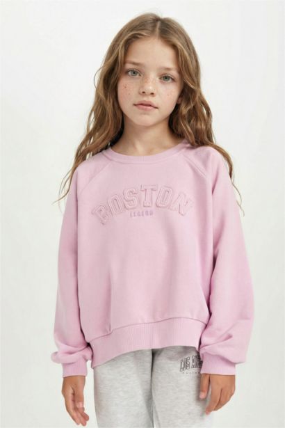 Sweat-Shirt Oversize imprimé pour Fille