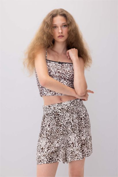 شورت قصير تايجر بخصر عادي