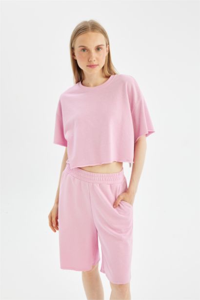 Loose Fit Thick Fabric Short Sleeve T-Shirt