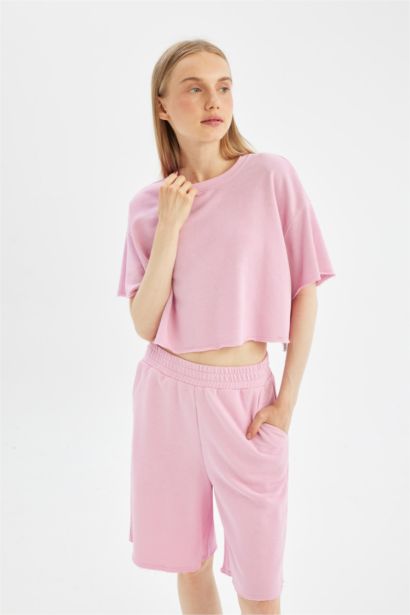 Loose Fit Thick Fabric Short Sleeve T-Shirt