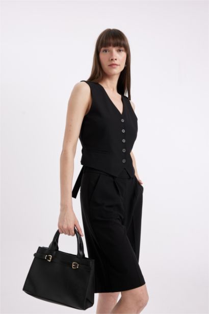 Faux Leather Shoulder bag