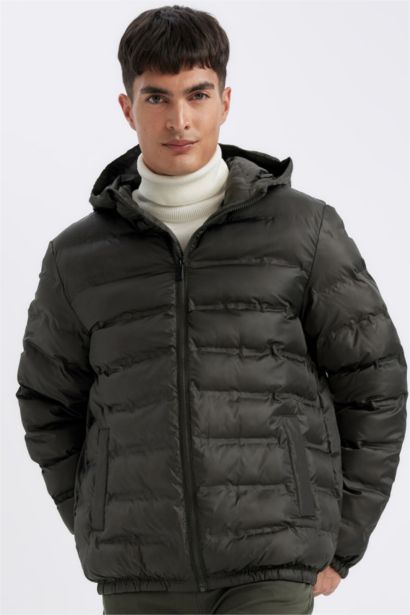 Zipper Puffer Jacket