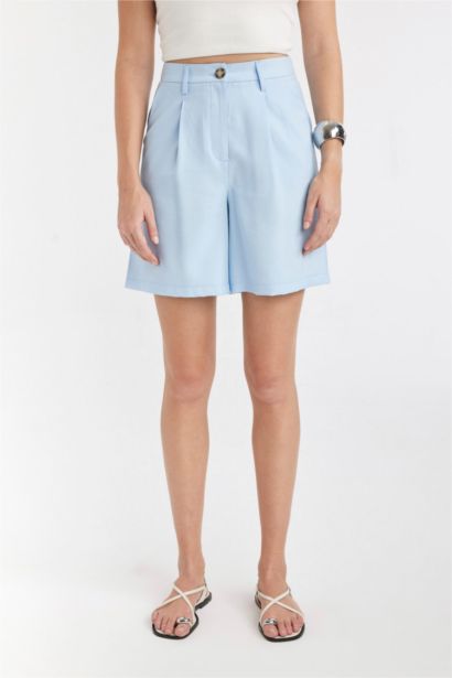 High Waist Wide Leg Shorts