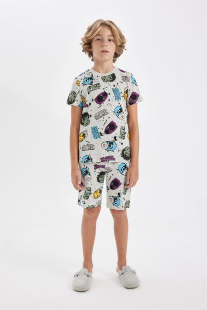 Boy Marvel Comics 2 Piece Pajama Set