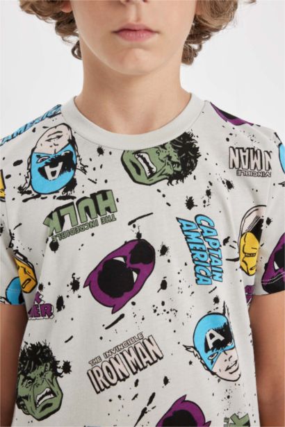 Boy Marvel Comics 2 Piece Pajama Set