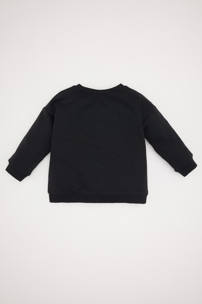 Baby Boy Crew Neck Printed Sweatshirt