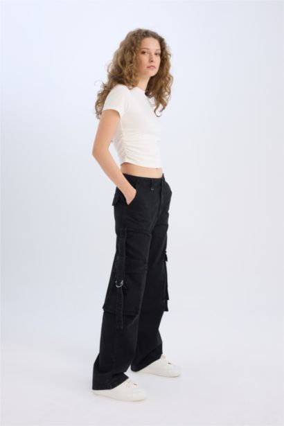 High Waist Trousers