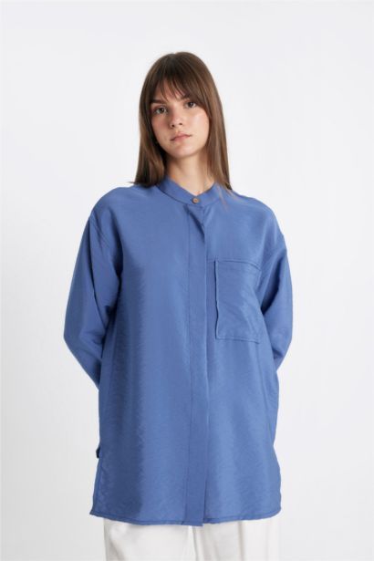 Relax Fit Long Sleeve Tunic
