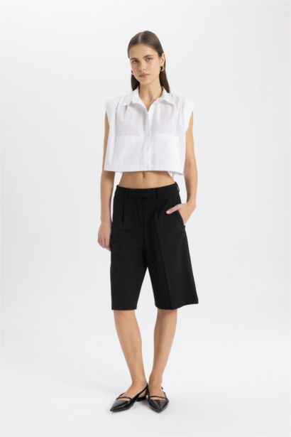 High Waist Wide Leg Shorts