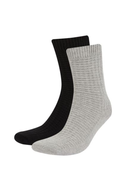 Man 2 piece Winter Cotton Socks