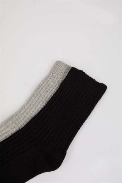 Man 2 piece Winter Cotton Socks