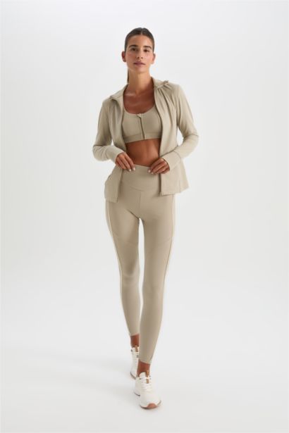 ليجن رياضي رمادي من DeFactoFit