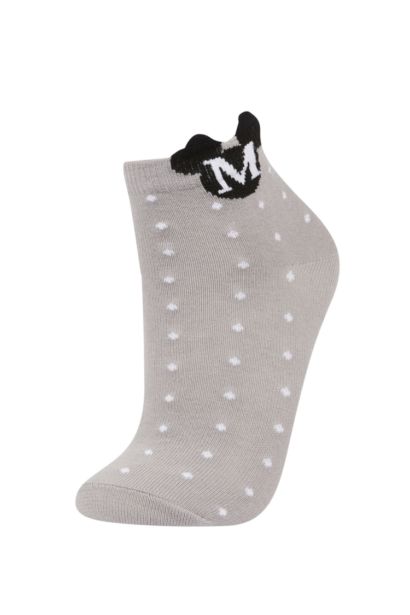 Girl Mickey & Minnie Licensed 3 piece Short Socks