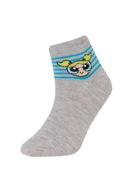 Носки PowerPuff Girls из хлопка, 3 пары