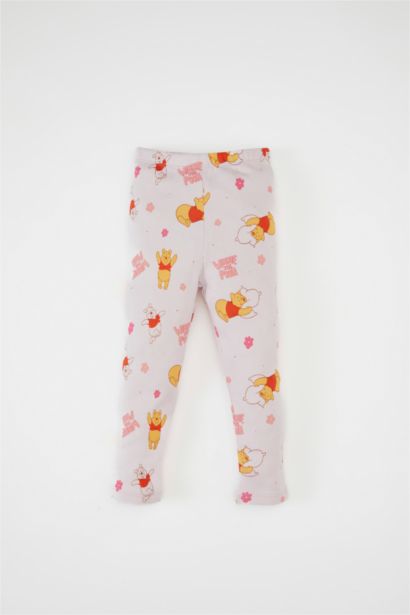 طقم بيجاما بناتي ريبانا قصة عادية من ويني ذا بوه - قطعتين