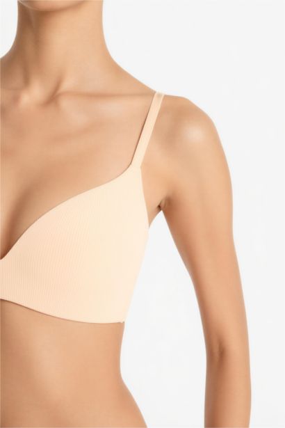 Kaplı Yarım Dolgulu Tişört Bra