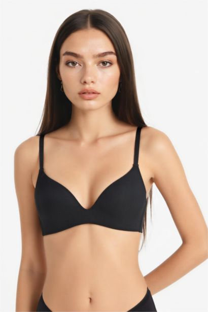 Kaplı Yarım Dolgulu Tişört Bra
