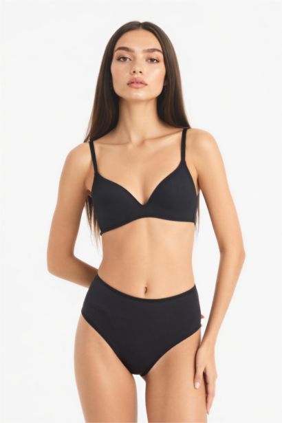 Kaplı Yarım Dolgulu Tişört Bra